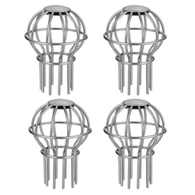Joylight gutter guard strainer fitted in a 1.7-2.6 inch downspout to prevent debris