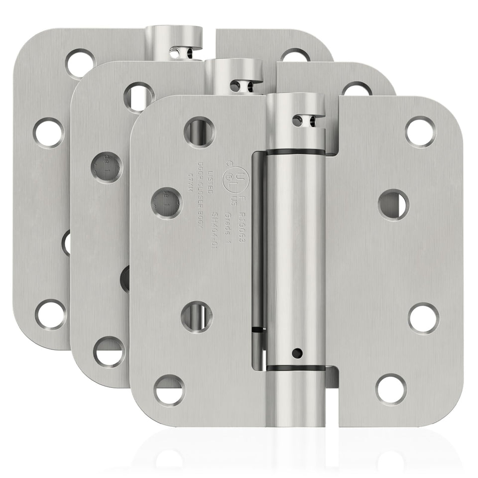 JOYNY 4-inch self-closing hinges pack for high-traffic doors