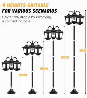 Joyoowild versatile outdoor lighting for patios yards and porches