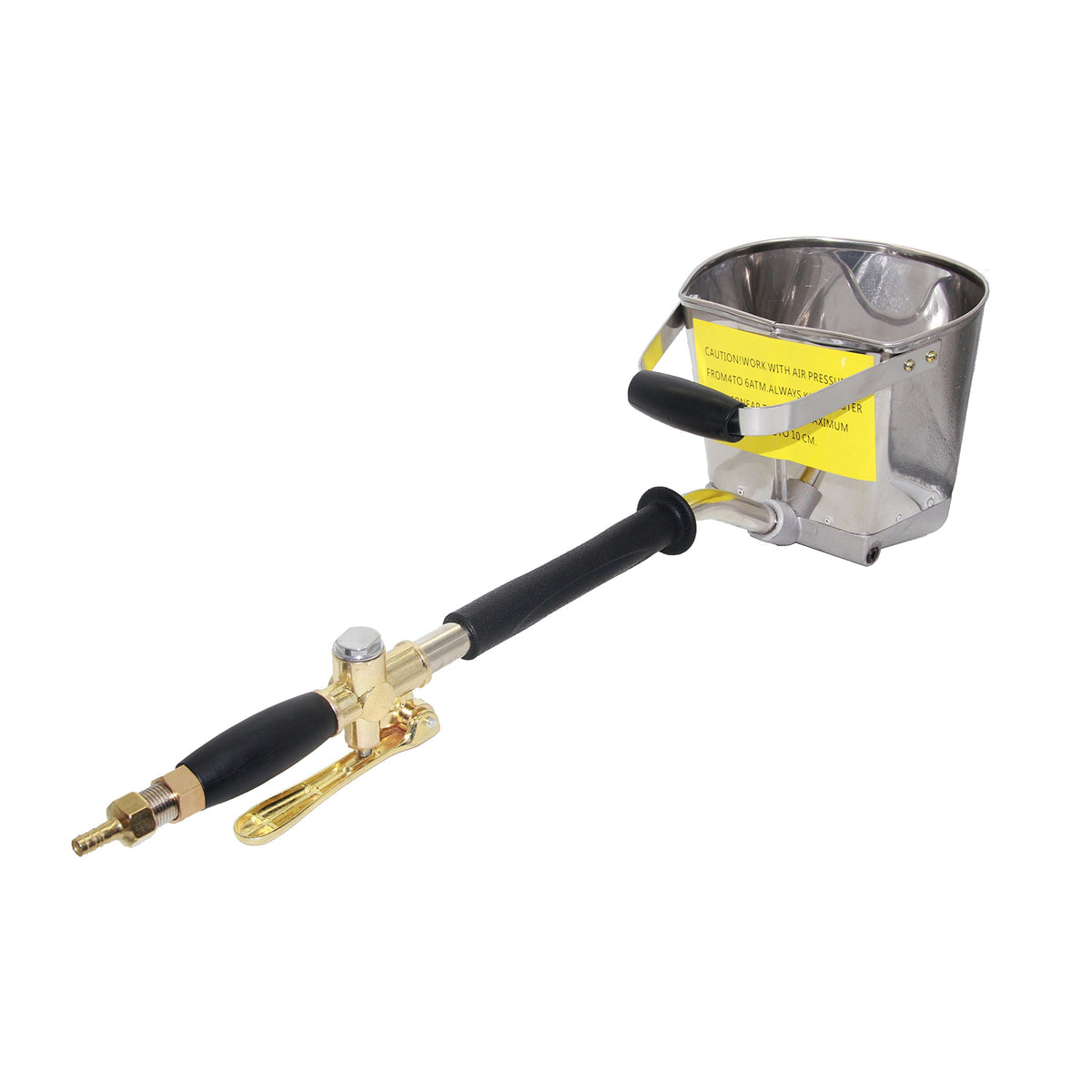 Joywayus air stucco sprayer with four jets hopper for quick wall texture