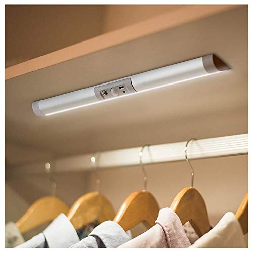 Joyzy automatic motion sensor closet light with magnet mount for hands-free illumination