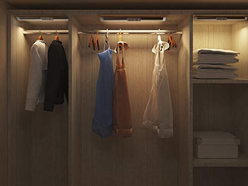 Joyzy rechargeable battery closet light saves on battery replacements.