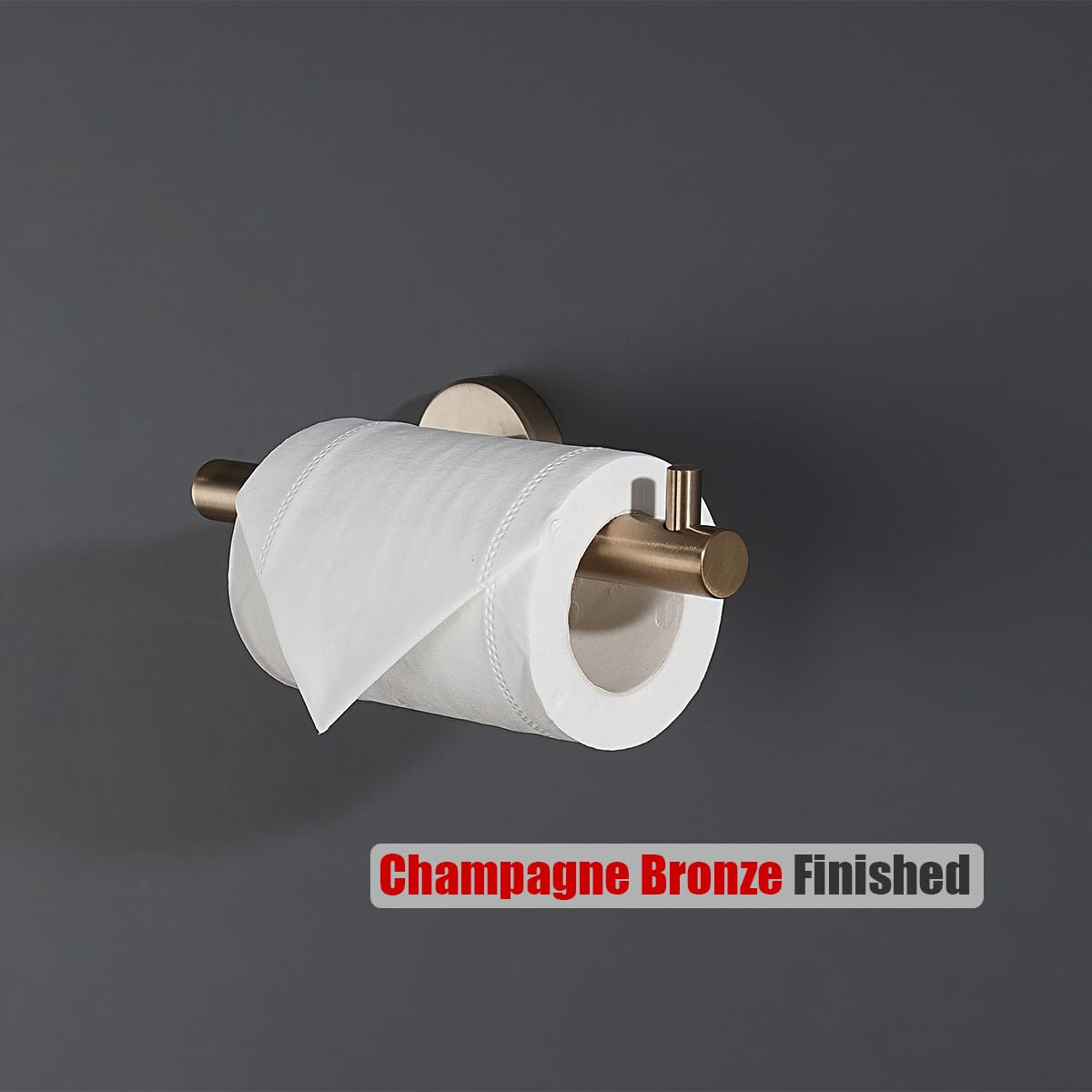 JQK champagne bronze finish close-up shows refined, tarnish-resistant surface