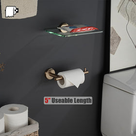 JQK champagne bronze wall-mount base with sleek lines