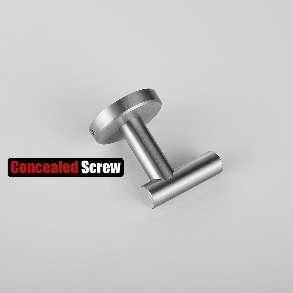 JQK TH100-BN-P2 brushed finish complements modern decor while preventing scratches