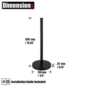 JQK stainless steel 0.8mm thick frame highlights durability and rust resistance.