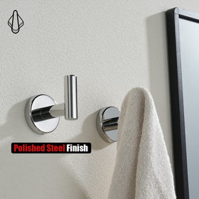 Ideal for tight spaces in bathrooms and kitchens.