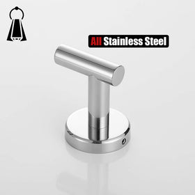 Durable stainless steel for daily bathroom or laundry use.