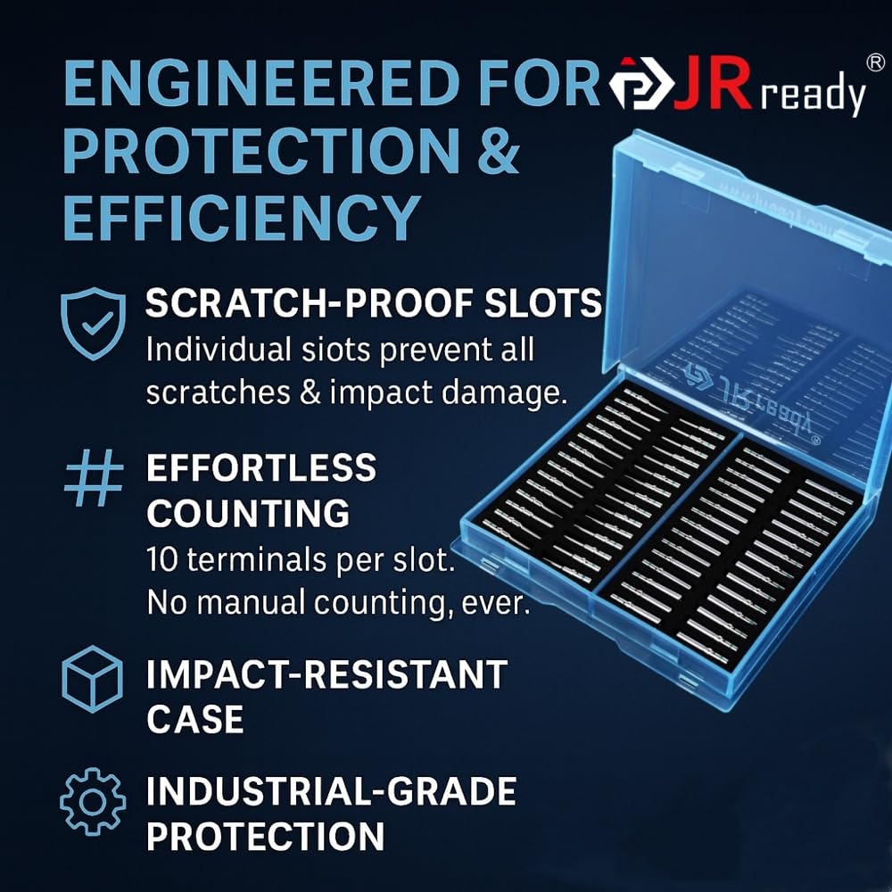 JRready 13A current rating for reliable power connections
