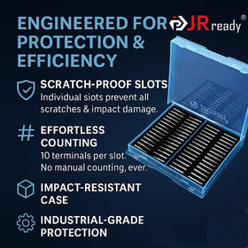 JRready 13A current rating for reliable power connections