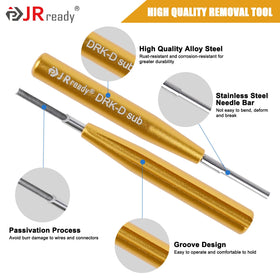 JRready passivated surface delivers smooth action and corrosion resistance