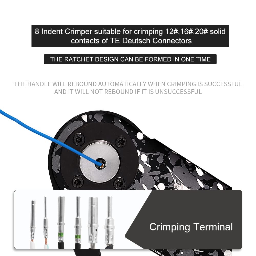 JRready NEW-DT2 Deutsch fixed positioner keeps wires aligned for consistent results.