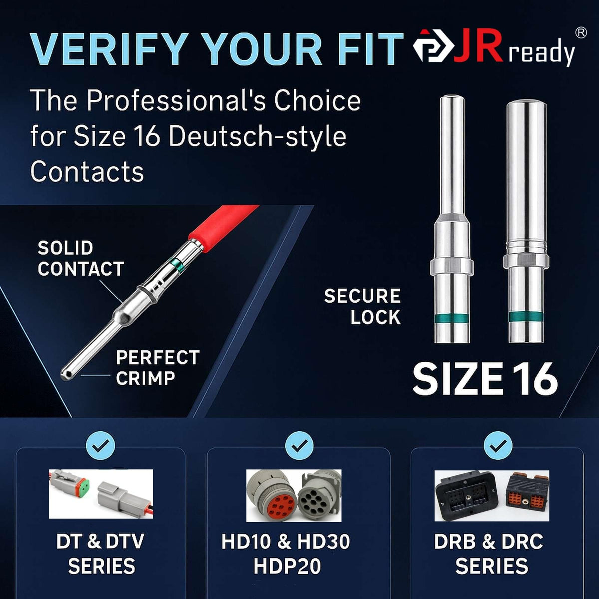 JRready universal compatibility across Deutsch series