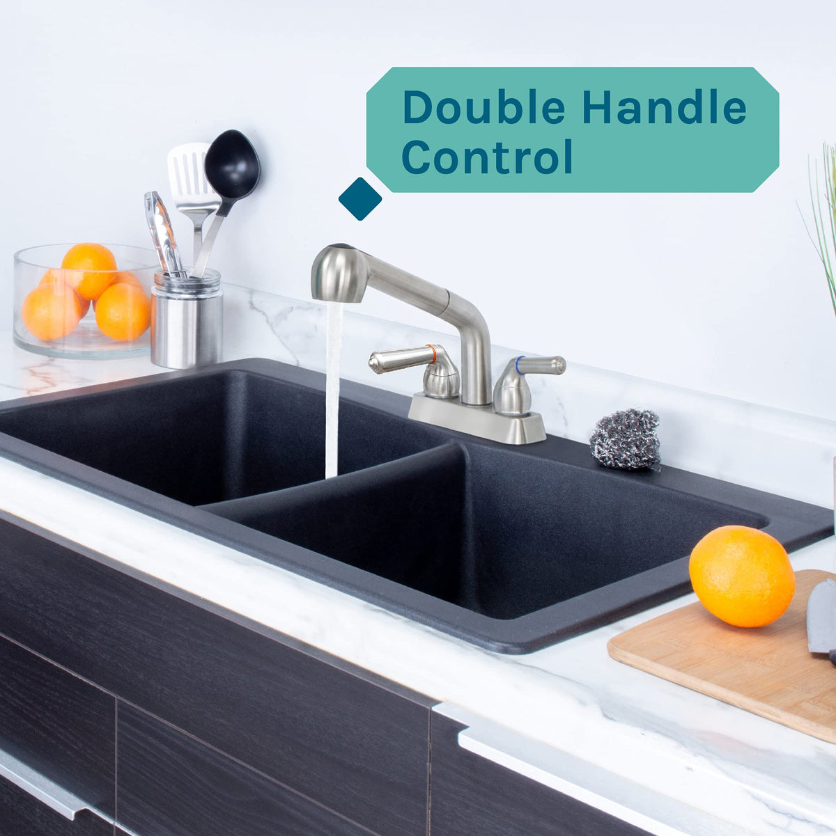JS Jackson Supplies ABS plastic faucet body resists corrosion and scratching