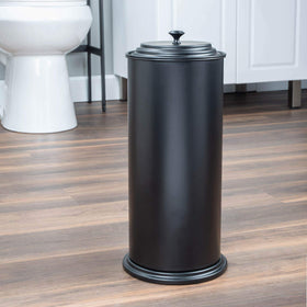 JS Jackson Supplies durable steel construction with matte black finish for everyday use.