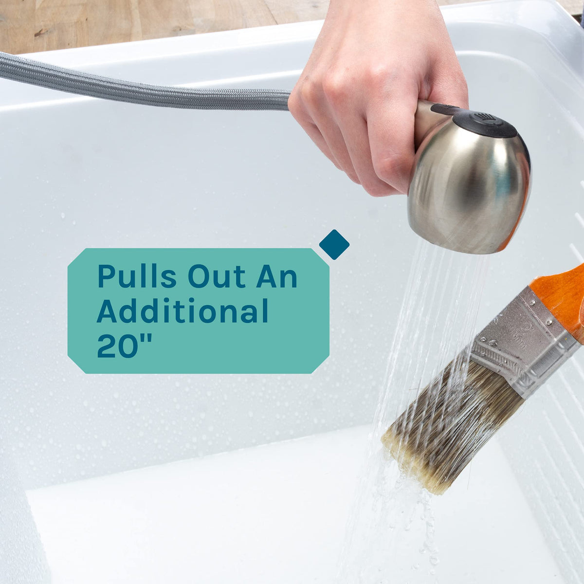 JS Jackson Supplies quick-connect sprayer for easy installation