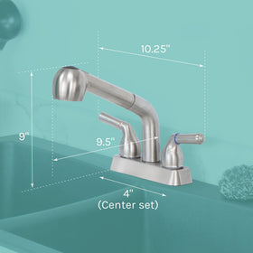 JS Jackson Supplies stainless steel finish faucet highlights modern style and durability