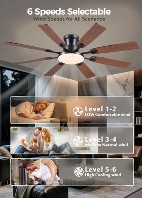 JSAITEE quiet DC motor ensures near-silent airflow