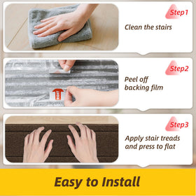 JSEI family-friendly stair treads ideal for kids, elders, and pets.