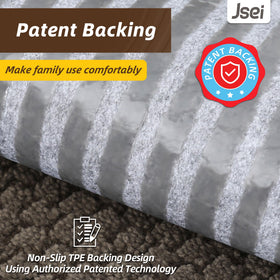 JSEI edge-locking design helps prevent fraying for long-term use