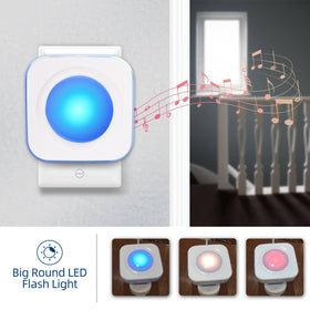 Jsieem doorbell IP44 waterproof design withstands outdoor use.
