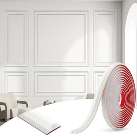 JSIWOTH cabinet edge decoration enhances kitchen and bath cabinetry.