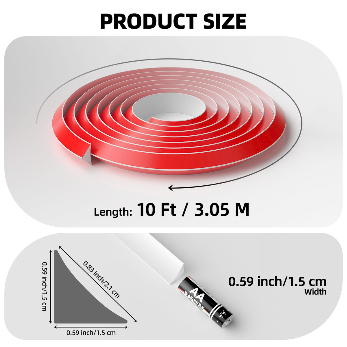 JSIWOTH crack-resistant silicone durable in bathrooms and kitchens