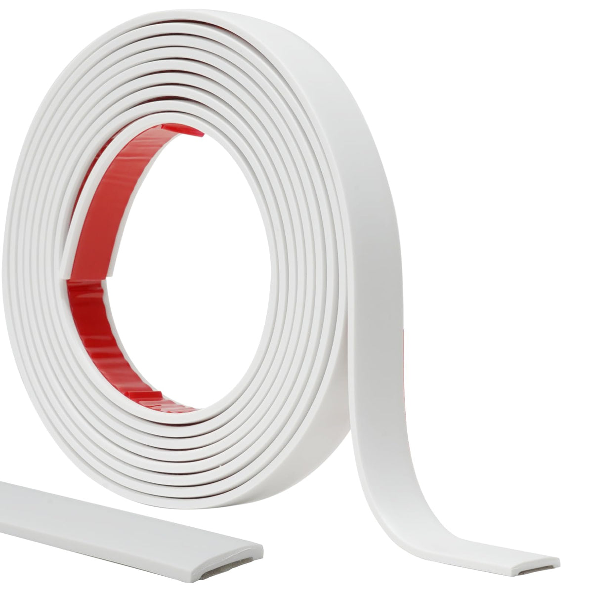 JSIWOTH Peel and Stick Trim roll ready for quick wall installation.