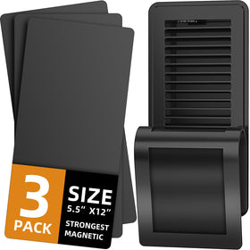 JSLIN magnetic vent covers 3-pack front view ready to seal drafts.