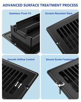 JSLIN quiet damper system reduces rattling for peaceful rooms