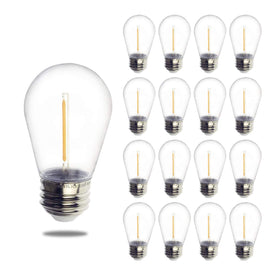 Jslinter S14 outdoor LED bulb with 1W efficiency for outdoor use.