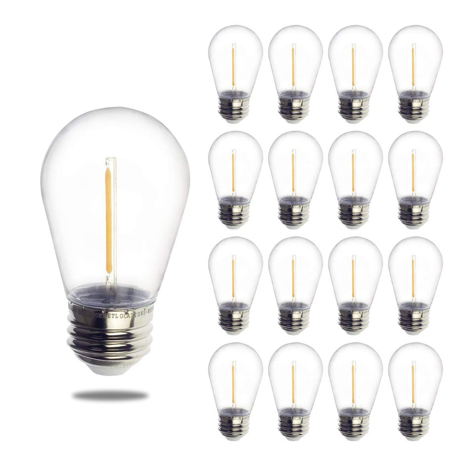 Jslinter S14 outdoor LED bulb with 1W efficiency for outdoor use.