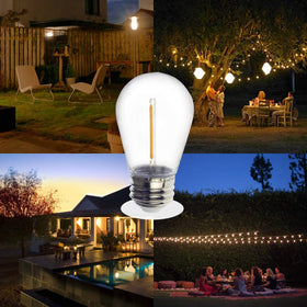 Jslinter S14 waterproof durable lights withstand outdoor weather.