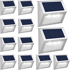 JSOT 12-pack fence lights brightens yards with low energy use