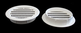 JSP Manufacturing room exhaust vent in white for compact spaces.