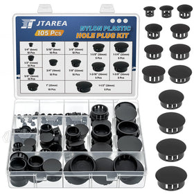 JTAREA hole plug kit box packaging for easy storage and selection.