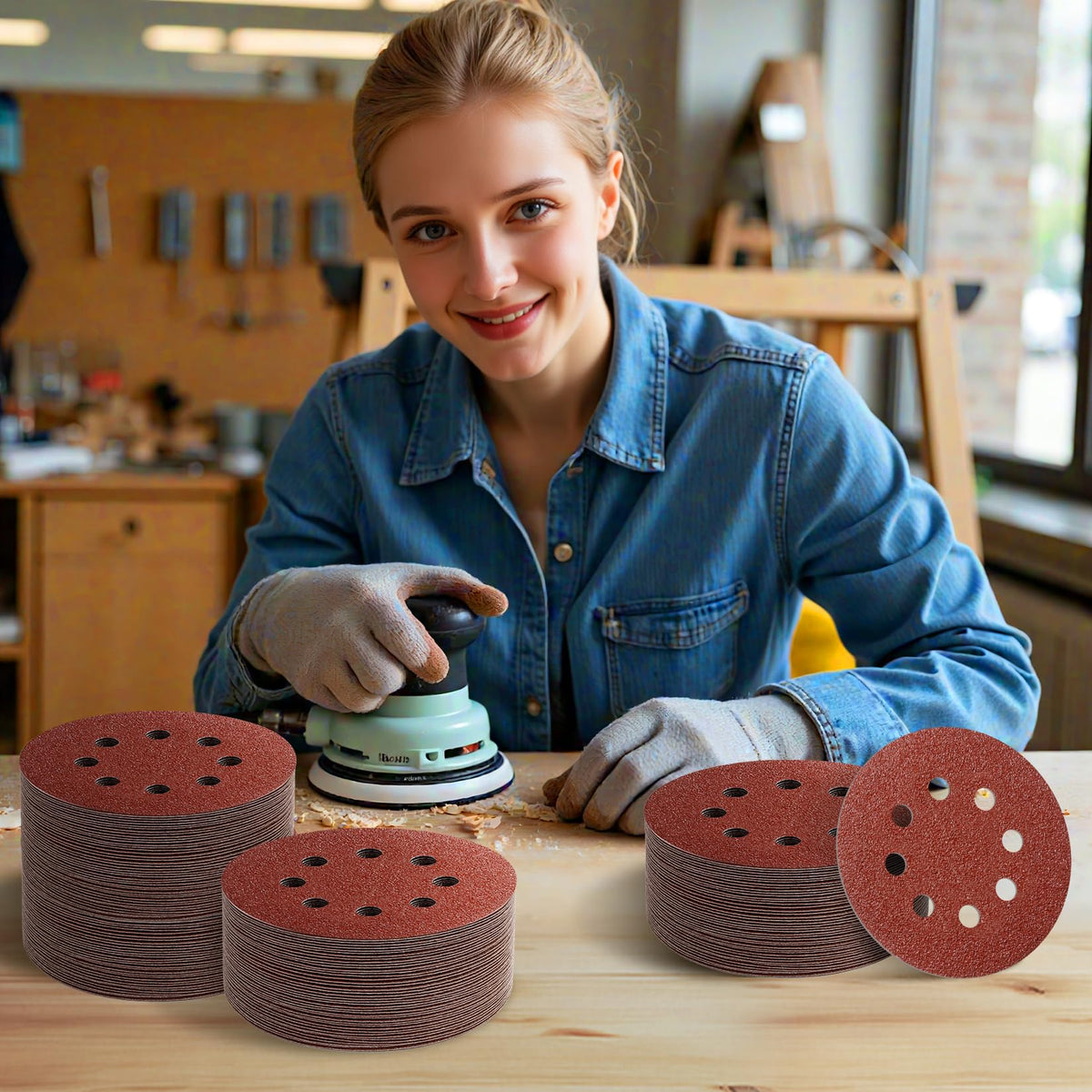 JTIEO durable sanding pads designed for long life in projects