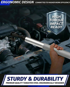 JTZWN adapters included for versatile connections with the wrench
