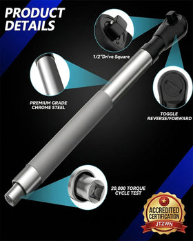 JTZWN right-angle extension close-up showcasing durability and smooth rotation