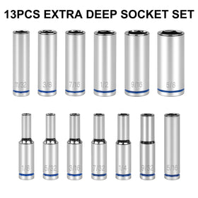 JU JIAN TEC sockets with embossed size markings for quick identification
