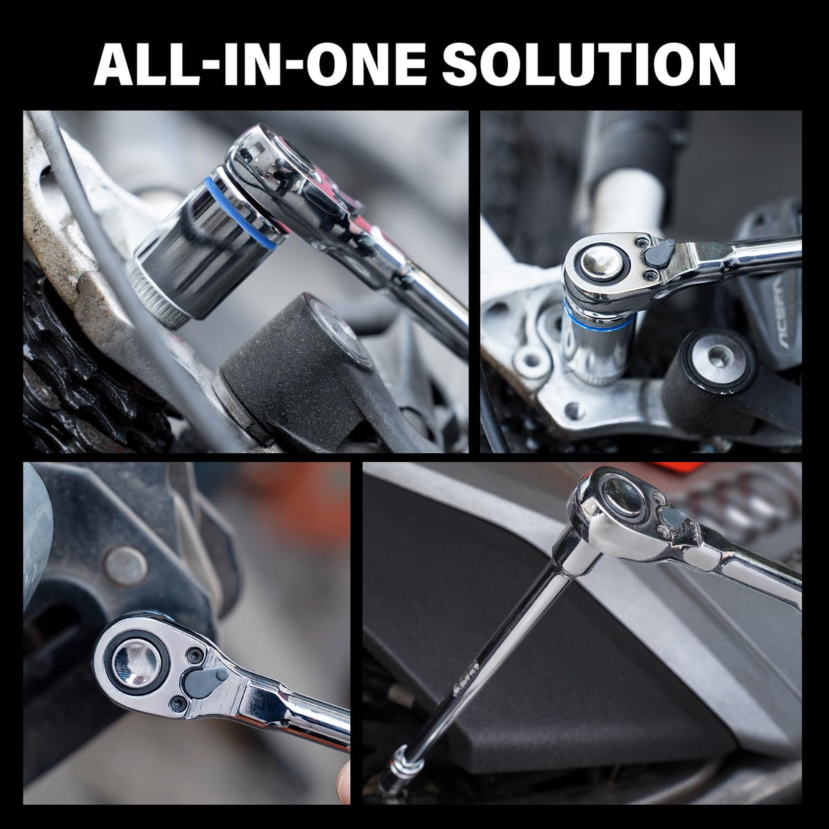 JU JIAN TEC toolkit in-use with fasteners for practical projects