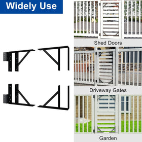 JUBEST powder-coated finish shields the kit from rust in outdoor environments.