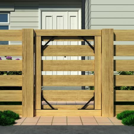 JUBEST versatile gate kit suitable for barns, sheds, patios, and more.