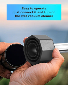 Juecity three-quarter-inch sleeve converter accessory enables pipe size compatibility.