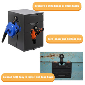 Juformin magnetic hook used in garage, boat, or trailer for versatile storage
