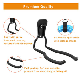 Juformin soft anti-slip PVC coating protects tools from scratches during storage.