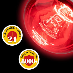 Jugbuy heat lamp works across rooms, from bathrooms to spas.