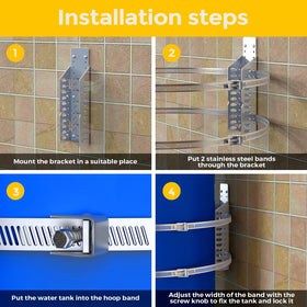 JUGGHOME installation shows mounting holes for quick bracket setup