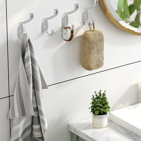 Premium metal construction resists tarnish for long lasting use.