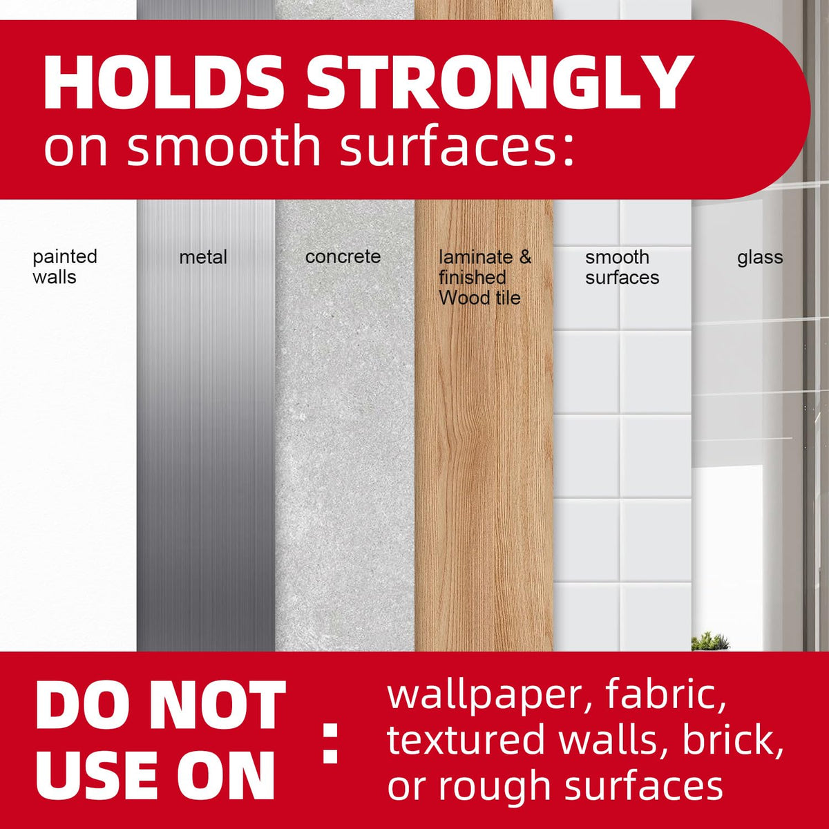 JulyWind adhesive-strips-24-count offers flexible mounting options.